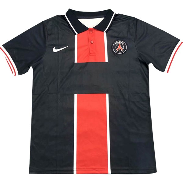 Polo Paris Saint Germain 2020-21 Azul Rojo